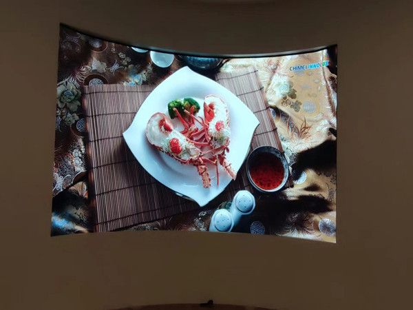 沾益室内P2.5弧形LED屏